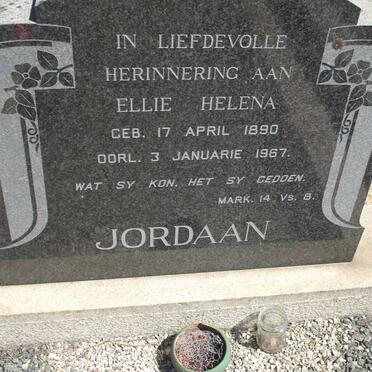 JORDAAN Ellie Helena 1890-1967