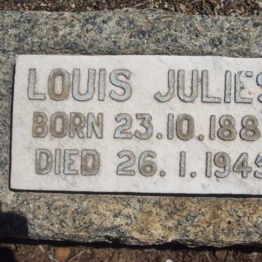 JULIES Louis 1881-1945