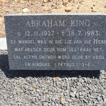 KING Abraham 1927-1985