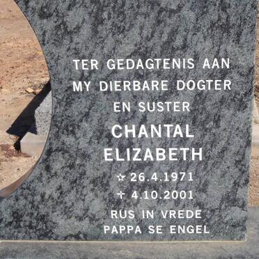 KLOPPER Chantal Elizabeth 1971-2001
