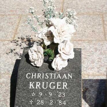 KRUGER Christiaan 1923-1984