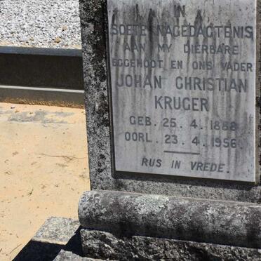 KRUGER Johan Christian 1888-1956