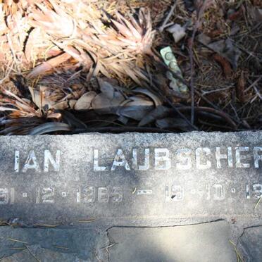 LAUBSCHER Ian 1965-1966