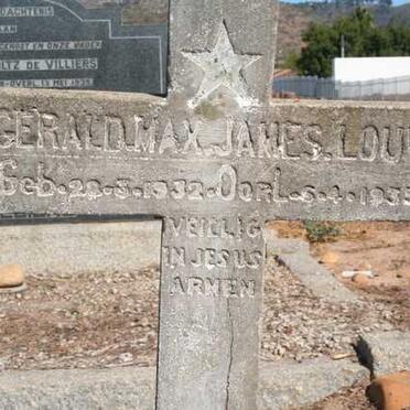 LOUW Gerald Max James 1932-1935