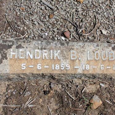 LOUBSER Hendrik B. 1859-1941