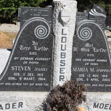 LOUBSER Steven 1915-1964 & Maria M. 1919-2003
