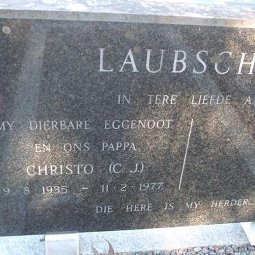 LAUBSCHER C.J. 1935-1977