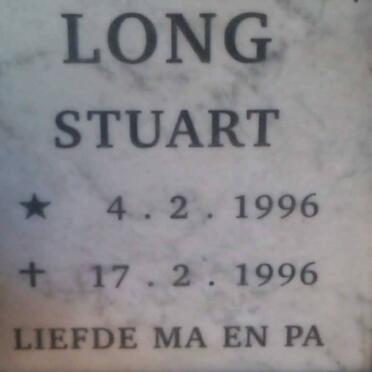 LONG Stuart 1996-1996