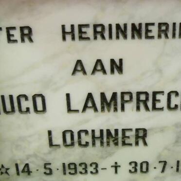LOCHNER Hugo Lamprecht 1933-1991