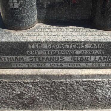 LAMBRECHTS Mathiam Stefanus 1934-1943