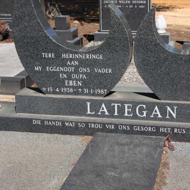 LATEGAN Eben 1938-1987
