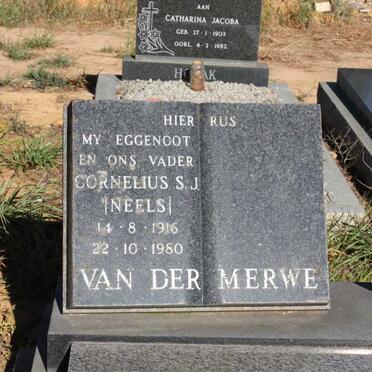 MERWE Cornelius S.J., van der 1916-1980