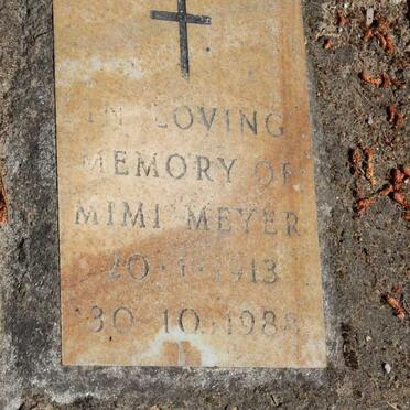 MEYER Mimi 1913-198?