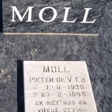 MOLL Pieter De V.T.R. 1935-1995