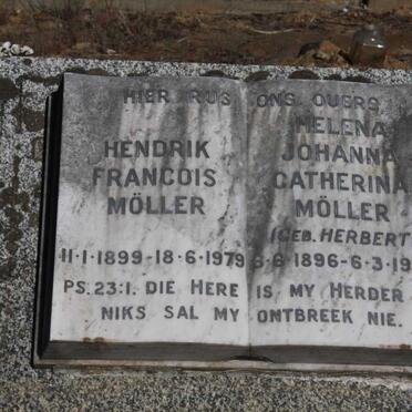 MOLLER Hendrik Francois 1899-1979 & Helena Johanna Catherina HERBERT 1896-1978