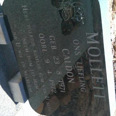 MOLLETT Caldon 1971-1972