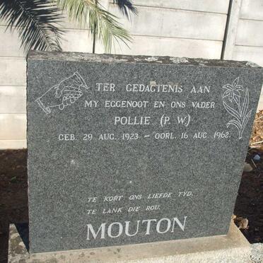 MOUTON P.W. 1923-1962