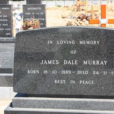 MURRAY James Dale 1889-1978