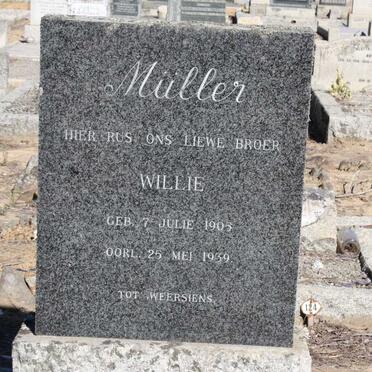 MULLER Willie 1905-1939