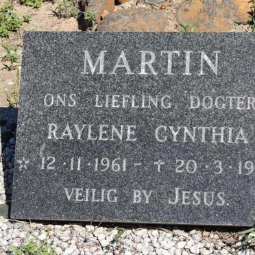 MARTIN Rayline Cynthia 1961-1965