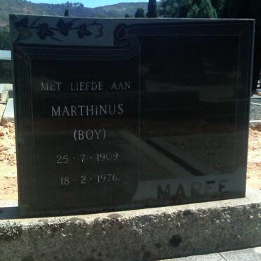 MAREE Marthinus 1909-1976