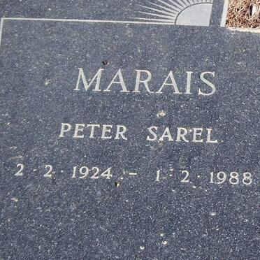MARAIS Pieter Sarel 1924-1988