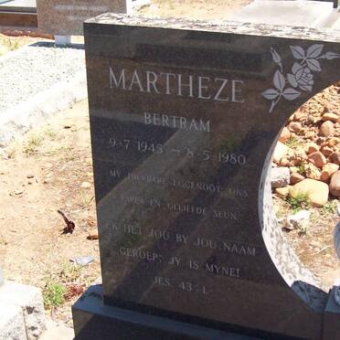 MATHEZE Bertram 1945-1980