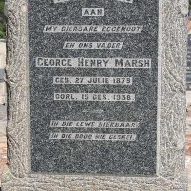 MARSH George Henry 1879-1938
