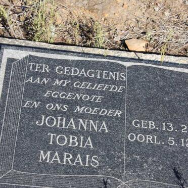 MARAIS Johanna Tobia 1925-1970