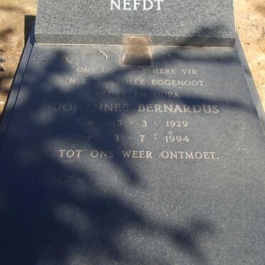 NEFDT Johannes Bernadus 1929-1994