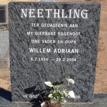 NEETHLING Willem Adriaan 1936-2004