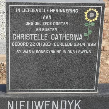 NIEUWENDYK Christelle Catherina 1983-1999