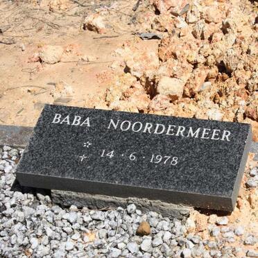 NOORDERMEER  Baby 1978-1978