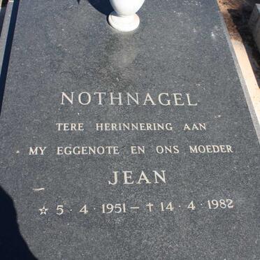 NOTHNAGEL Jean 1951-1982