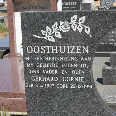 OOSTHUIZEN Gerhard Cornie 1927-1991