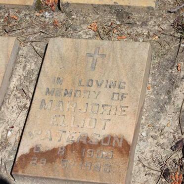 PATERSON Marjorie Elliot 1909-1996