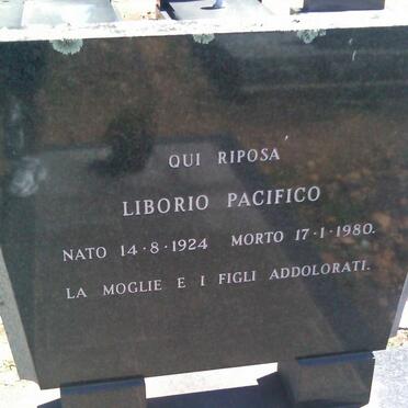 PACIFICO Liborio 1924-1980