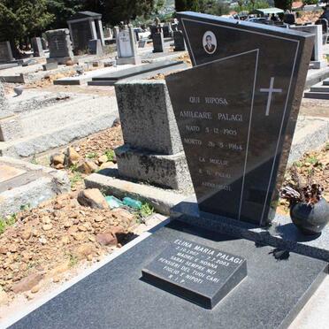 PALAGI Amilcare 1905-1964 &amp; Elina Maria 1907-2003