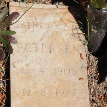 PETERSEN Catherine 1905-1987