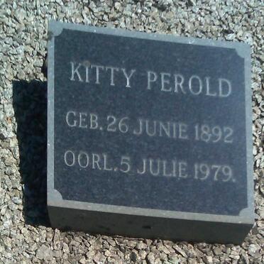 PEROLD Kitty 1892-1979 :: PEROLD Elizabeth Susanna 1885-1976