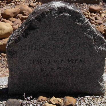 PLESSIS Gerhardus, du 1921- &amp; Gladys v.d. Merwe DU PLESSIS 1918-1978