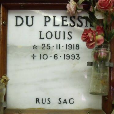 PLESSIS Louis, du 1918-1993