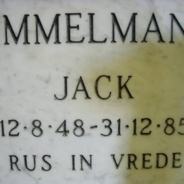 IMMELMAN Jack 1948-1985