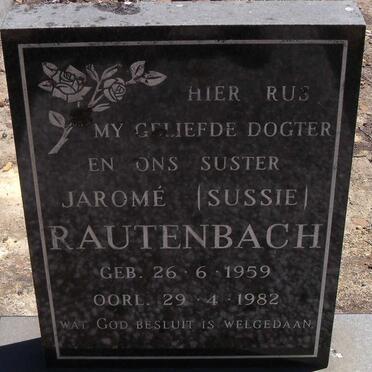 RAUTENBACH Jaromé 1959-1982