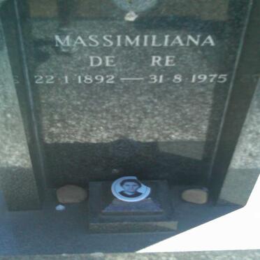 RE Massimiliana, de 1892-1975