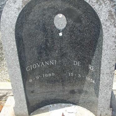 RE Giovanni, de 1889-1954