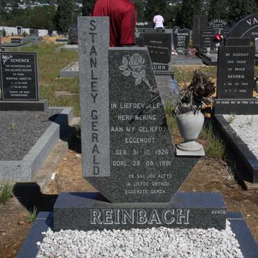 REINBACH Stanley Gerald 1926-1991