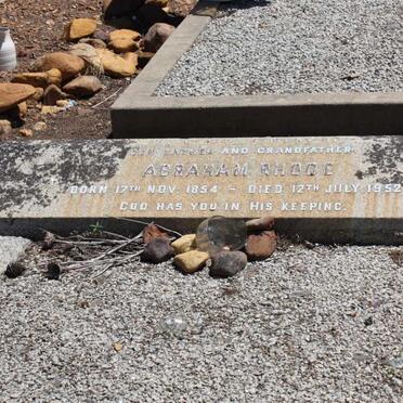 RHODE Abraham 1854-1952