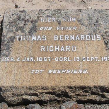 RICHARD Thomas Bernardus 1867-1936