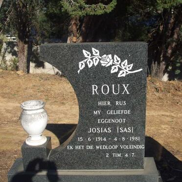 ROUX Josias 1914-1981